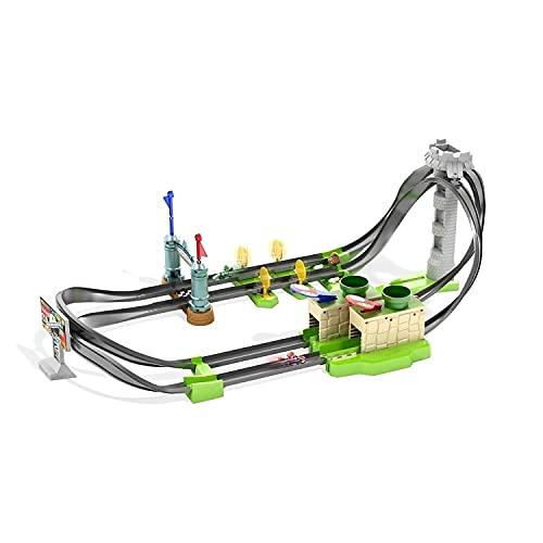 Pista Hot Wheels Mario Kart Pista de Circuito.