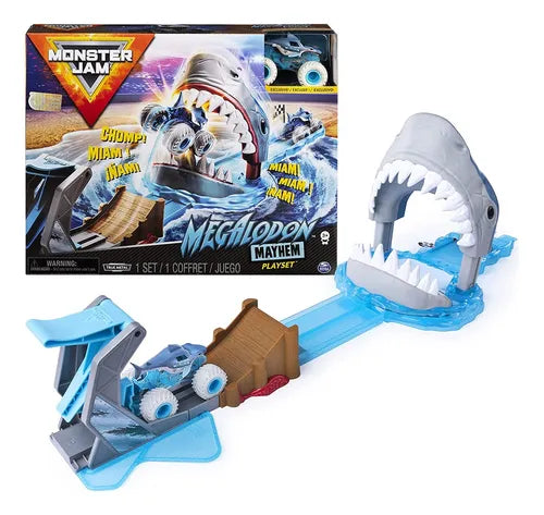 Pista Monster Jam Megalodon Caos.