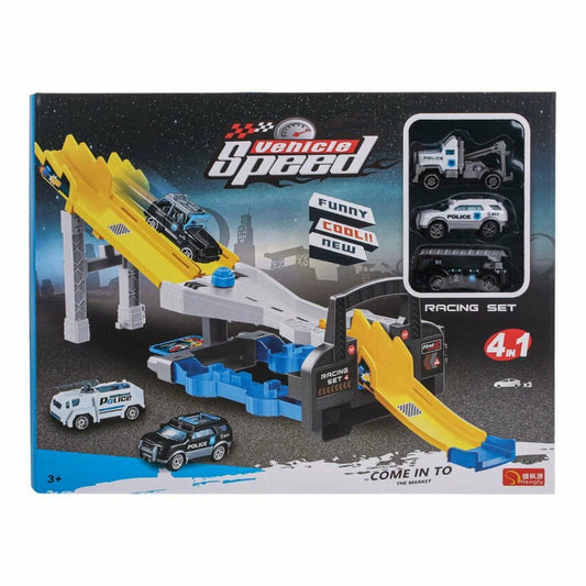 Pista de Policia 4 en 1 Vehicle Speed.