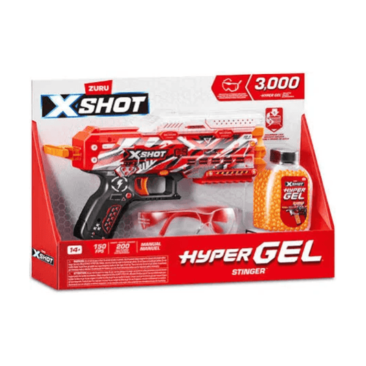 Pistola ZURU XSHOT Hyper Gel Stinger.