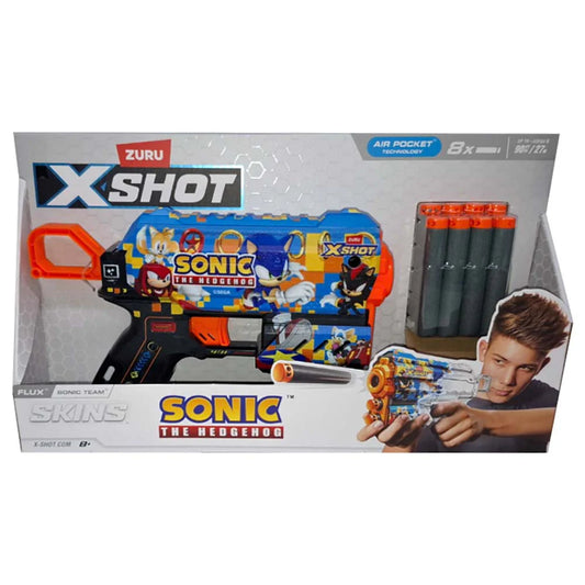 Pistola Zuru XSHOT Flux Sonic Team.