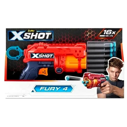 Pistola Zuru XSHOT Fury 4.