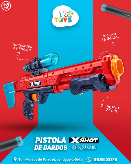 Pistola Zuru XSHOT Hawk Eye.