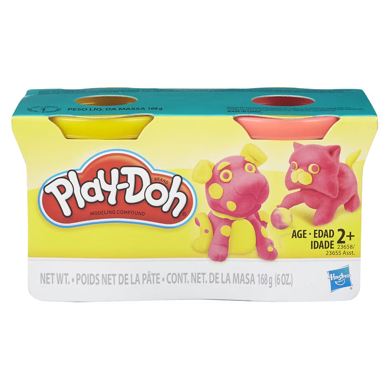 Play-Doh Set de 2 Tarros.