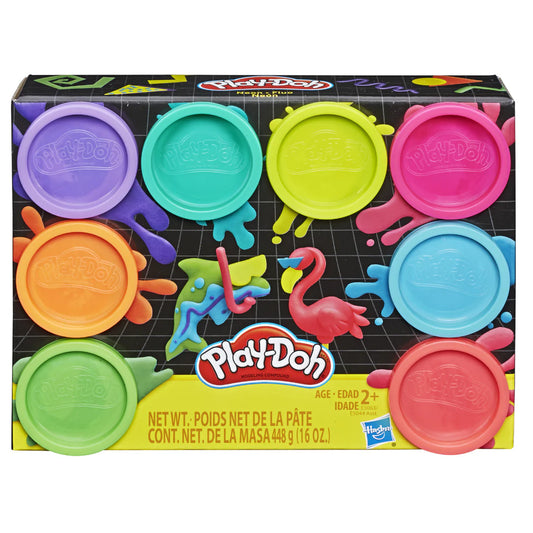Play-Doh Neón set de 8.