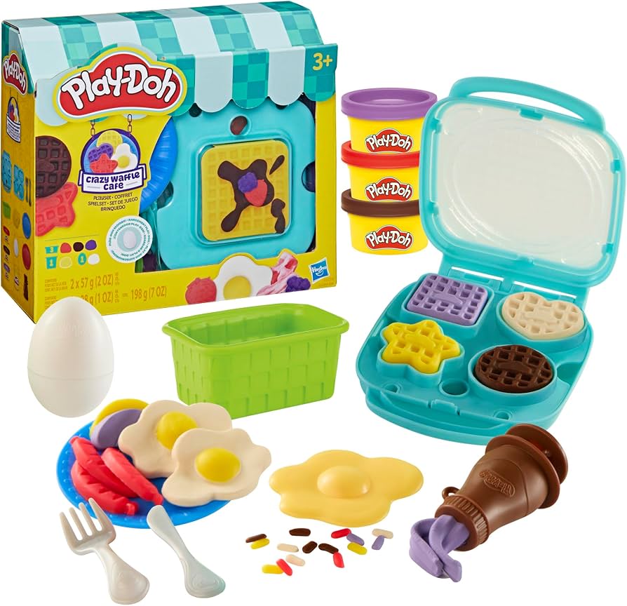 Play-Doh Set de Juego Mi Plancha de Waffles.