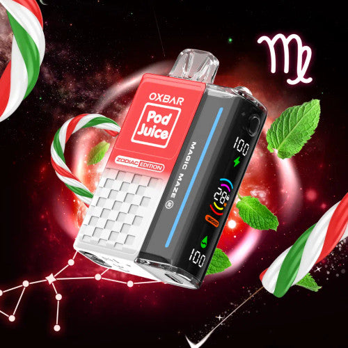 Pod Juice OXBAR Minty Swirlslay 30000 puffs.