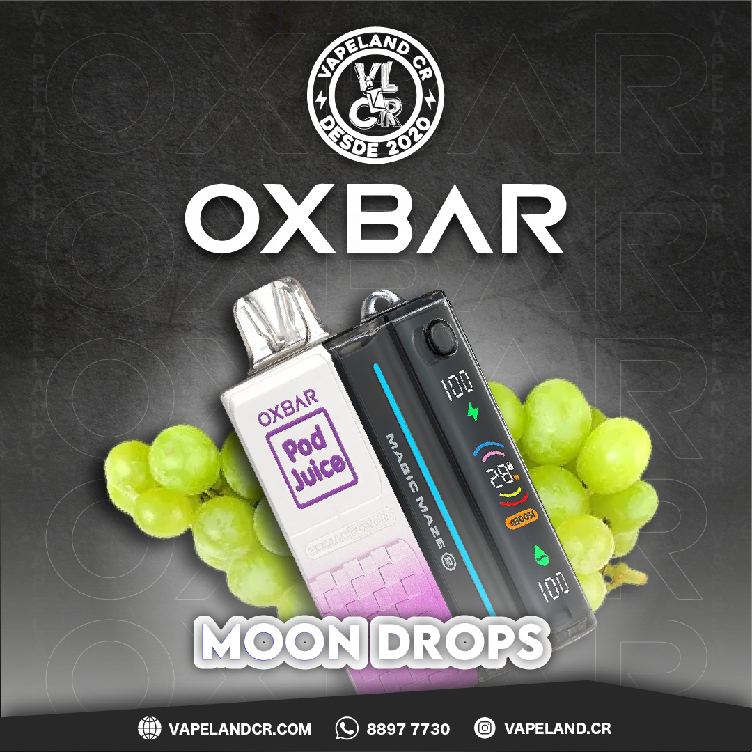 Pod Juice OXBAR Moon Drops 30000 puffs.