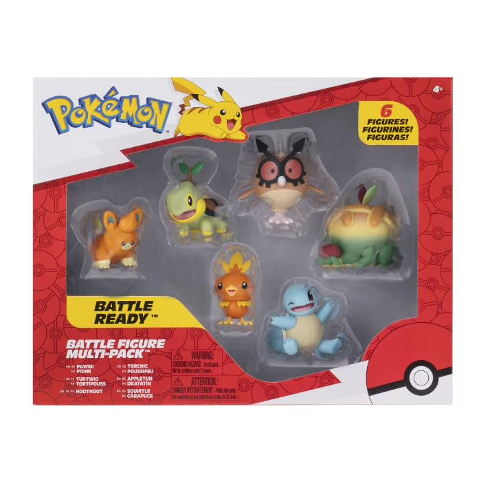 Pokémon Battle Figure Multi-Pack 6 Pack.