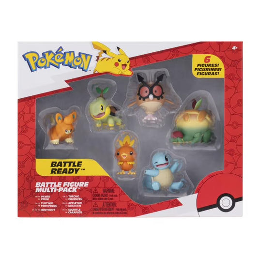 Pokémon Battle Figure Multi-Pack 6 Pack.