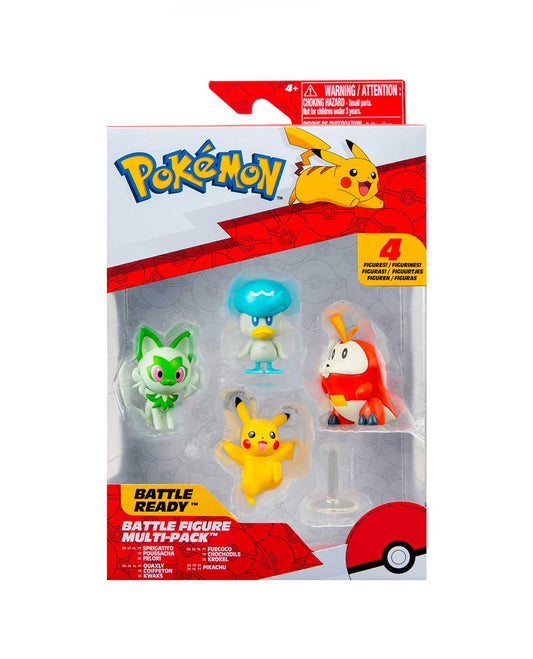 Pokémon Battle Figure Multi-Pack 4 Pack.