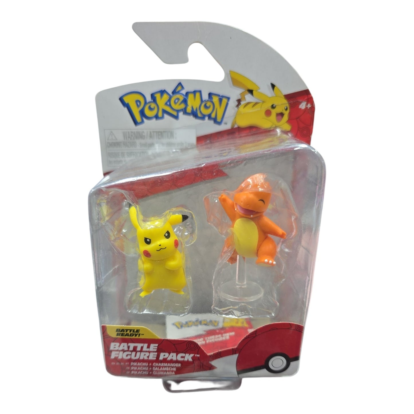 Pokémon Battle Figure Pack Pikachu + Charmander.