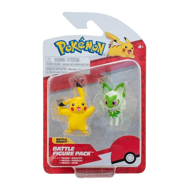 Pokémon Battle Figure Pack Pikachu + Felori.