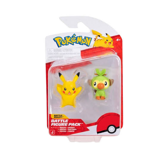 Pokémon Battle Figure Pack Pikachu + Grookey.