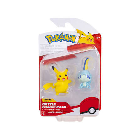 Pokémon Battle Figure Pack Pikachu + Sobble.
