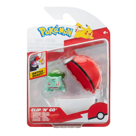 Pokémon Clip 'N' Go Bulbasaur Pokébola.