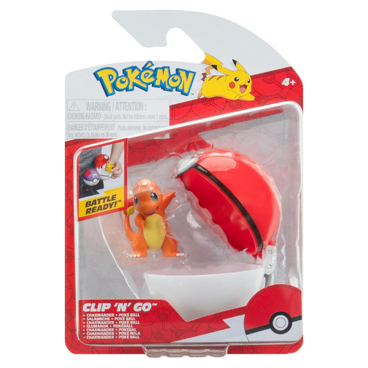 Pokémon Clip 'N' Go Charmander Pokébola.