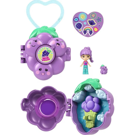 Polly Pocket Amigo Frutal Sorpresa Uva.
