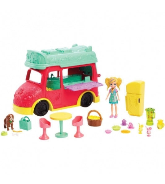 Polly Pocket Camión de Licuados.