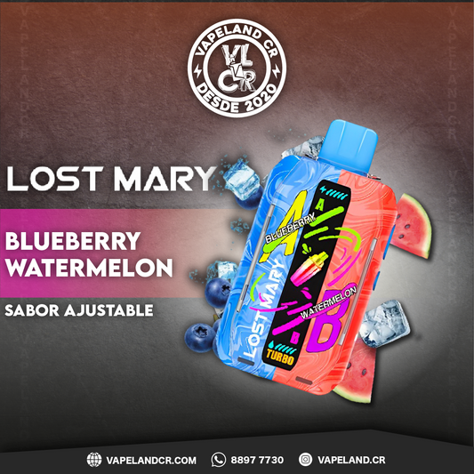 Lost Mary Mixer+ Blueberry Watermelon 30000 puffs.
