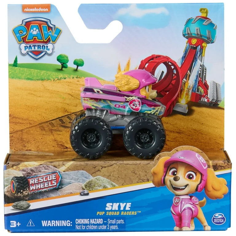 Pup Squad Racers Skye Rescue Wheels Spin Master.