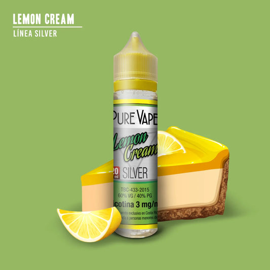 Pure Vape Lemon Cream 120ml.