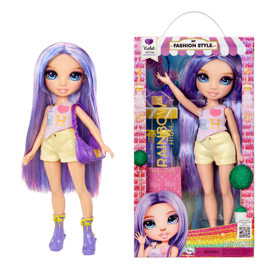 Muñeca Rainbow High My Fashion Style Violet Willow.