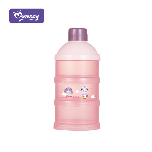 Recipiente Para Almacenar Leche en Polvo Rosado Momeasy.