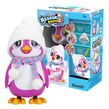 Rescue Penguin Rosado Grande Silverlit.