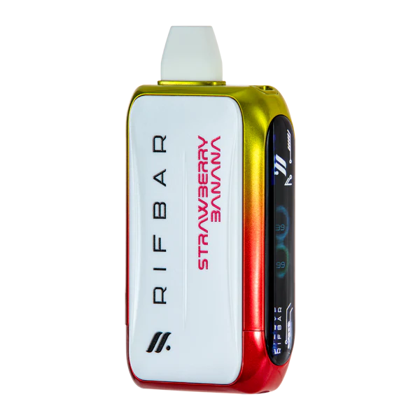 Rifbar Turbo-X Strawberry Banana 15000 puffs.