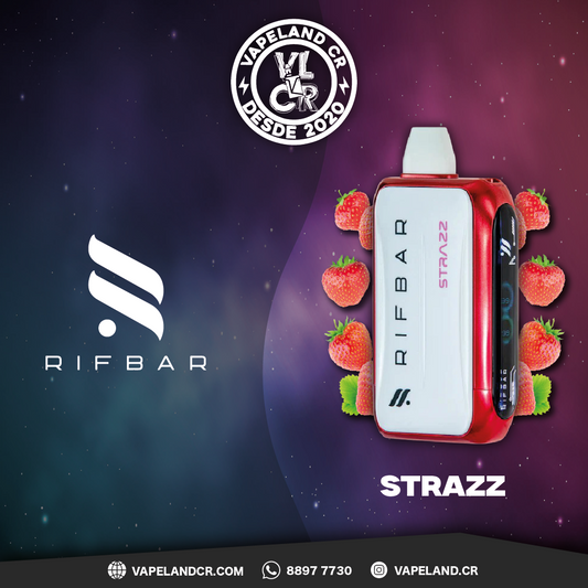 Rifbar Turbo-X Strazz 15000 puffs.