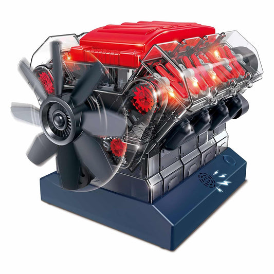 Robot Stemnex V8 Model Engine.