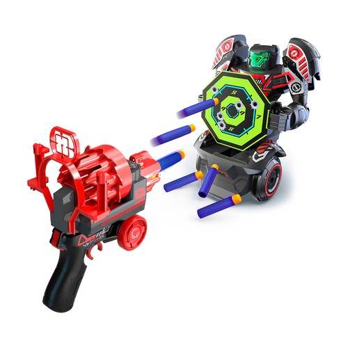 Robot a Control Remoto Rapidfire Lanzador de Dardos.