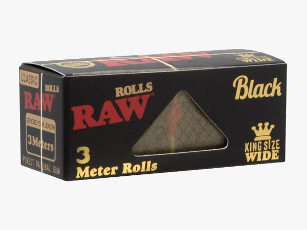 Rollo Raw CLASSIC BLACK King Size 3 de metros.