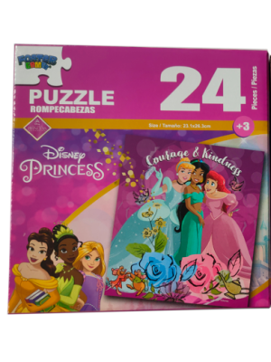 Rompecabezas 24 Pzs Disney Princess Foster Games.