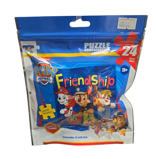 Rompecabezas 24 Pzs Paw Patrol FriendShip Foster Games.