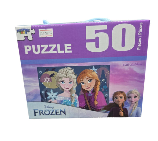 Rompecabezas 50 Pzs Disney Frozen Foster Games.