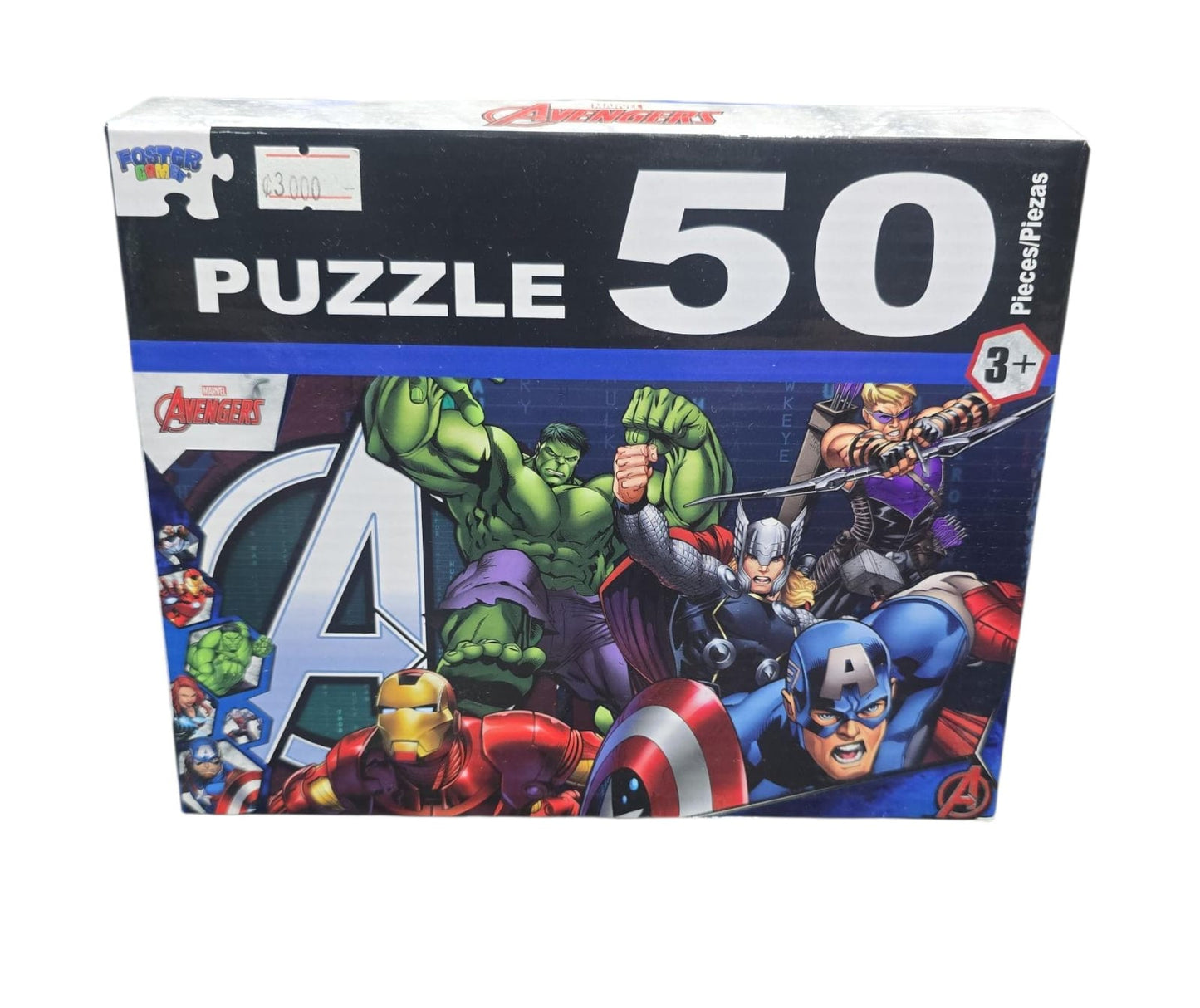 Rompecabezas 50 Pzs Marvel Avengers Foster Games.