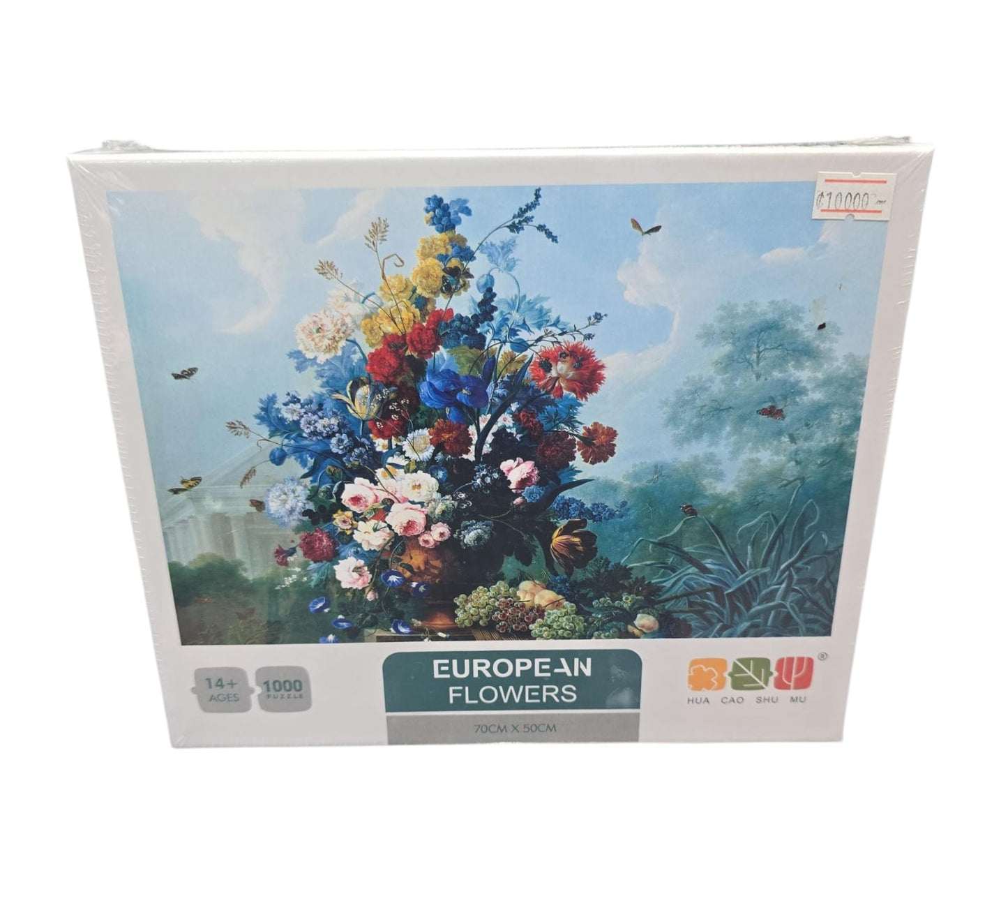 Rompecabezas European Flowers 1000 Pzs Jigsaw Puzzle.