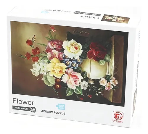 Rompecabezas Flower 1000 Pzs Hao Xiang.