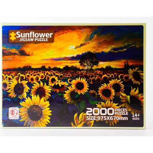 Rompecabezas Hao Xiang Girasoles 2000 Pzs.