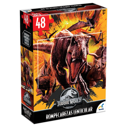 Rompecabezas Lenticular Novelty 48 Pzs Jurassic World.