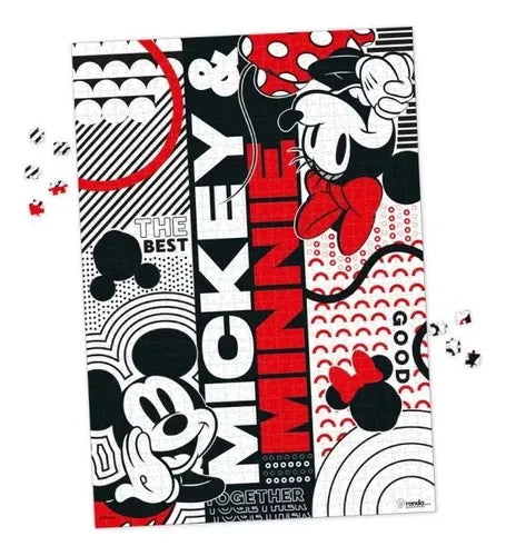 Rompecabezas Ronda 1000 Pzs Disney Mickey Mouse.