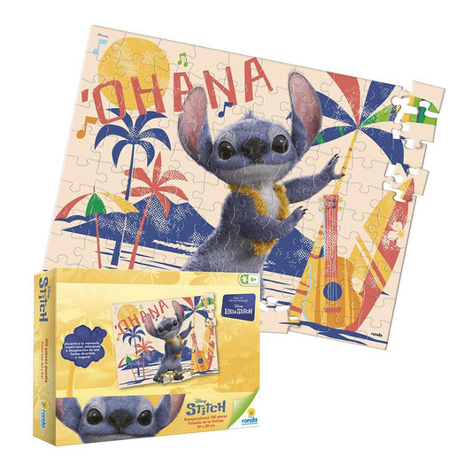 Rompecabezas Ronda Disney Stitch 100 Pzs.