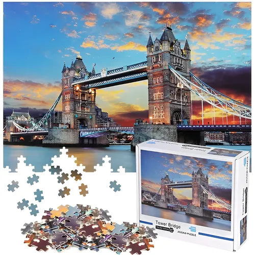 Rompecabezas Tower Bridge 1000 Pzs Hao Xiang.