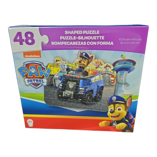 Rompecabezas con Forma Paw Patrol 48 Pzs.
