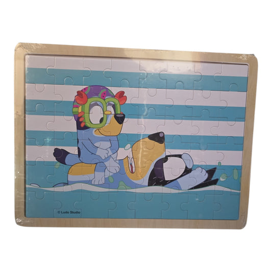 Rompecabezas de Madera Bluey Carnival Toys.