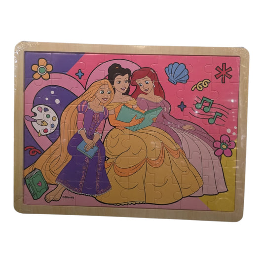 Rompecabezas de Madera Princesas Carnival Toys.