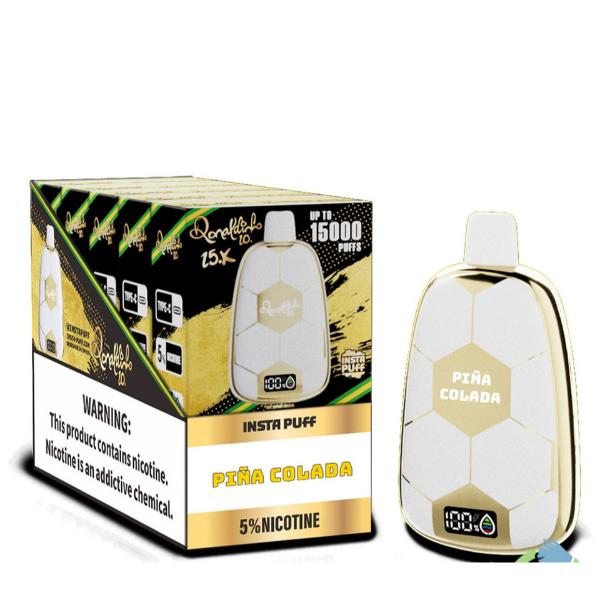 Ronaldinho 10 Piña Colada 15000 puffs.