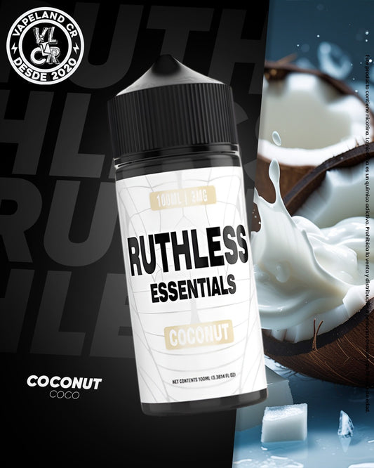 Ruthless Essentials Coconut 3mg y 6mg.